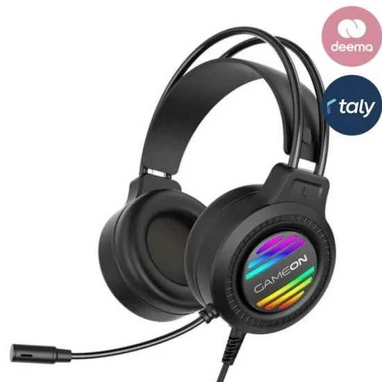 Gameon Got100 Ravenstrike Rgb Gaming Headset - Black